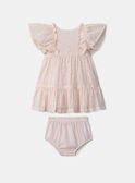 Robe en voile fleuri MAFARAH / 25E1BFL2ROB415