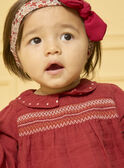 Blouse avec smocks LAPRIA / 24H1BFR1CHEF506