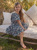 Robe fleurie à volants MIROBETTE / 25E2PF93ROB714