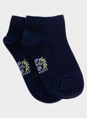 Chaussettes basses bleu marine RITRUAGE / 19E4PGF1SOB070