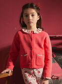 Cardigan à col fleuri MODIGETTE / 25E2PFJ1CARF507