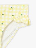 Ensemble maillot de bain jaune à imprimé citrons KLUCITETTE / 24E4PFG2D4L001