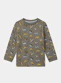 Pyjama Dino en jersey MUIDINAGE / 25E5PGE1PYJ626