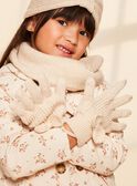 Gants beige en tricot FRAGANETTE / 23E4PF51GAN808