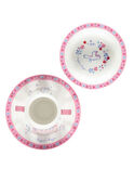 Kit repas rose et blanc ROPASFILLE / 19EZLAX2KTR001