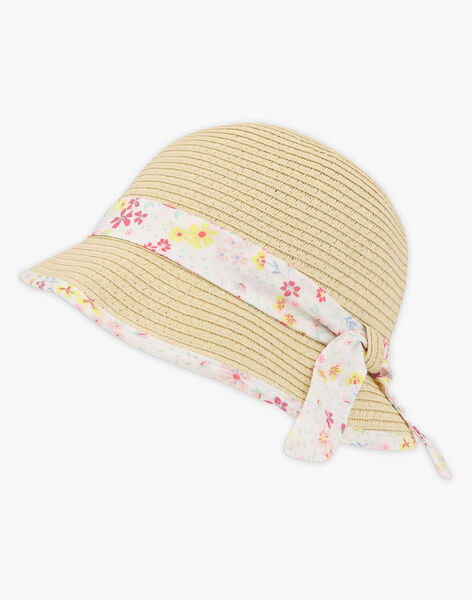Chapeau De Paille Petite Fille Chapeau Et Tour De Cou Enfant Sergentmajor