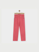 Pantalon rose RABUBETTE / 19E2PF41PAN303