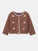 Cardigan Marron KAIRENE / 24E1BFC1CAR815