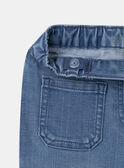 Jean slim bleu Fille NOSLIMETTE / 25H2PFP1JEAP269