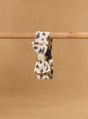 Bandeau noeud imprimé fleur MADANIELA / 25E4BF81BAN114