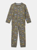 Pyjama Dino en jersey MUIDINAGE / 25E5PGE1PYJ626