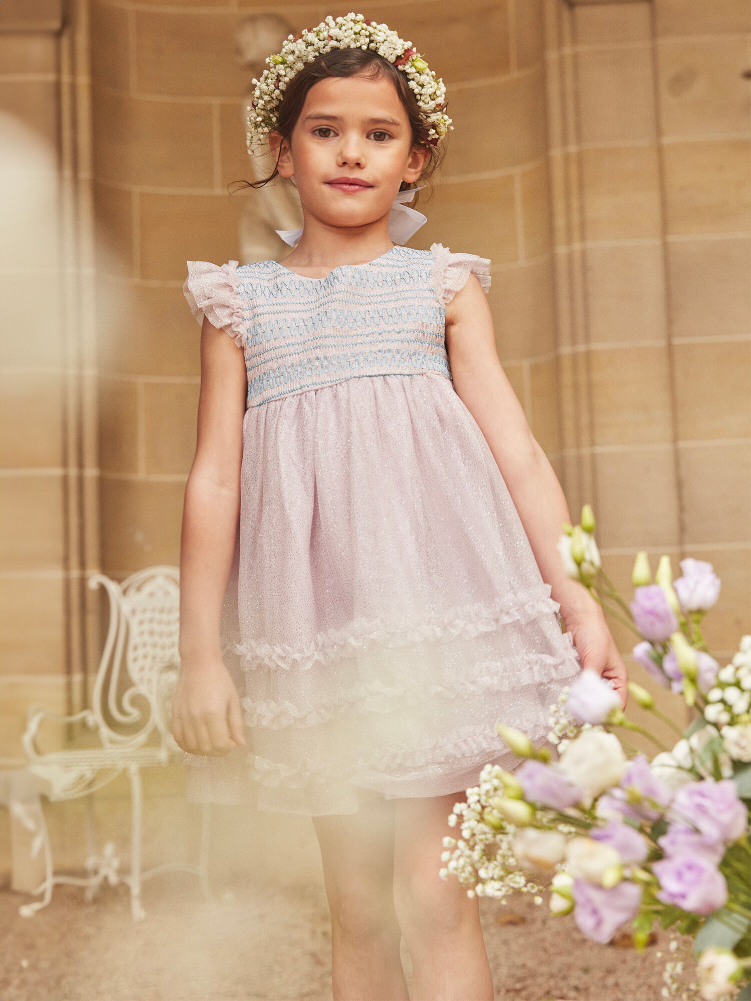 Tenue de fete on sale fille 2 ans