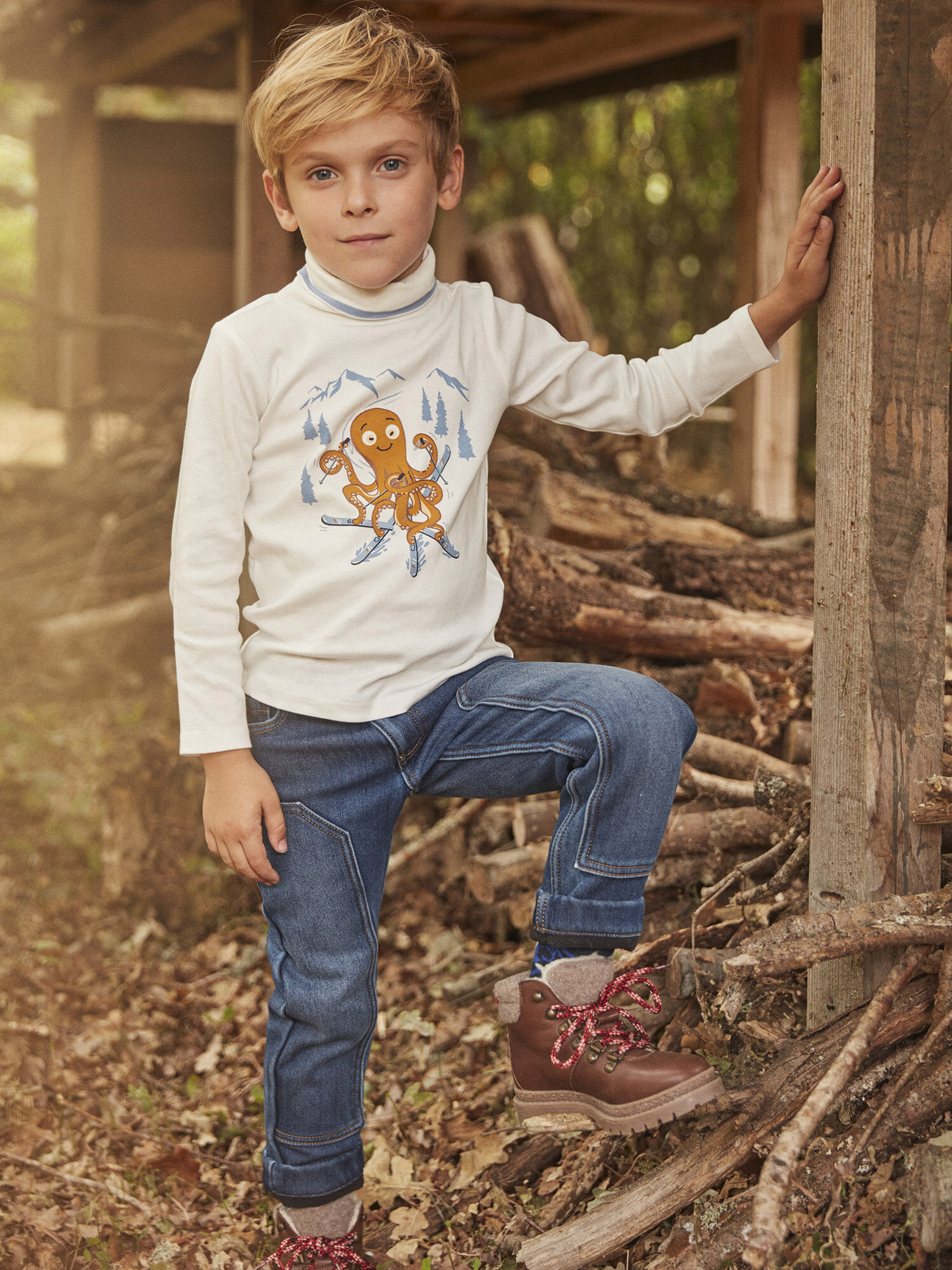 Sous pull shop ski enfant