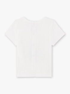 T-shirt manches courtes gris clair bébé garçon BADAEL / 21H1BG21TMC632
