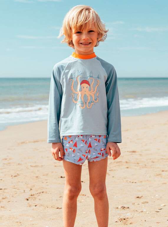 T-shirt de bain UPF 50+ MRUPOUAGE / 25E4PGC4TUV020