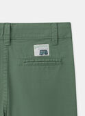 Short vert sapin Garçon NACHINAGE / 25H3PGJ1BERG625