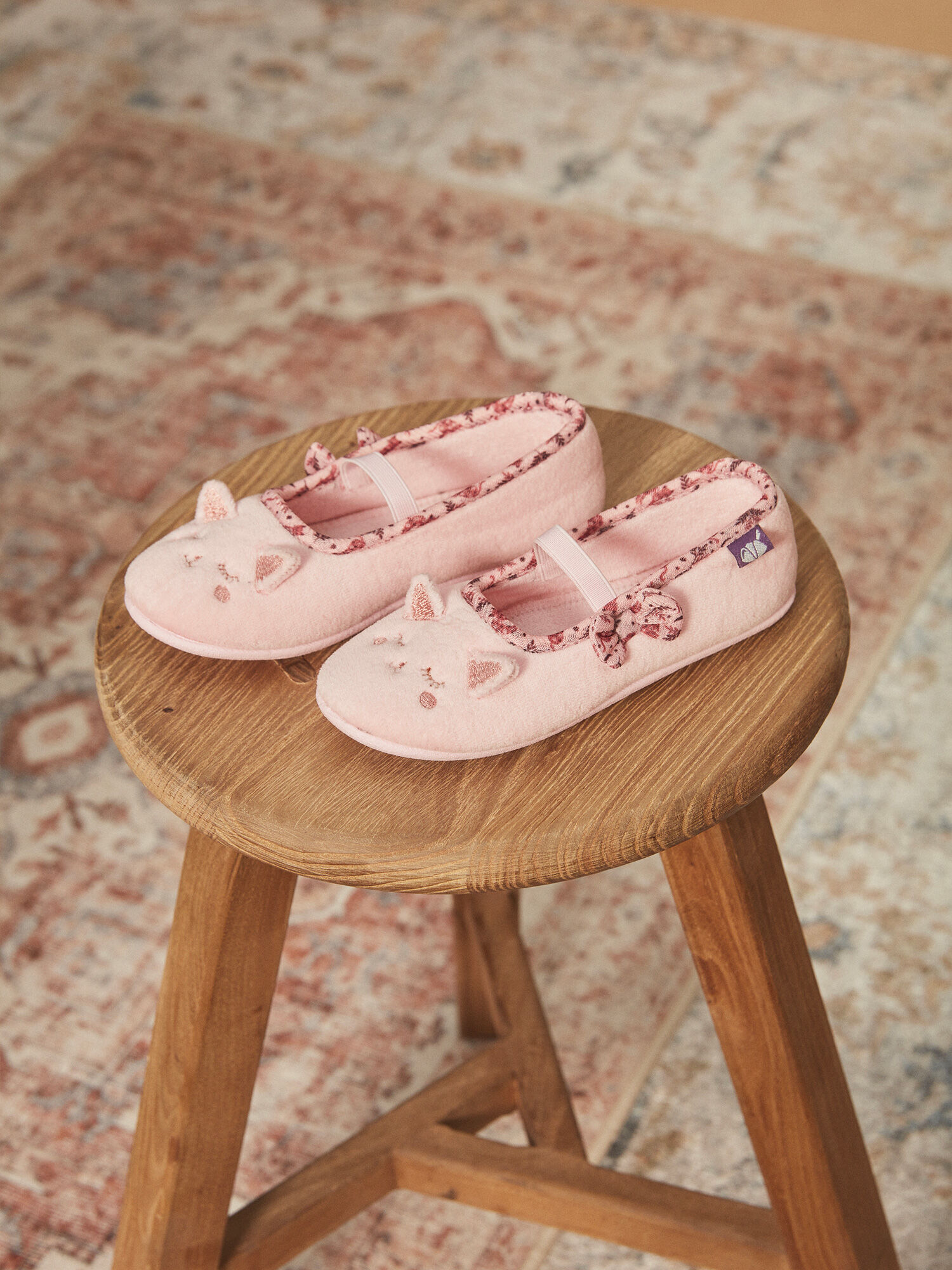Ballerines ouvertes devant top