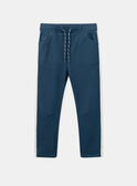 Pantalon en mailles bleu KROCONFAGE / 24E3PGE1CFP714