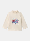 Tshirt à manches longues col montant LASEDOU / 24H1BGR2TMLA001