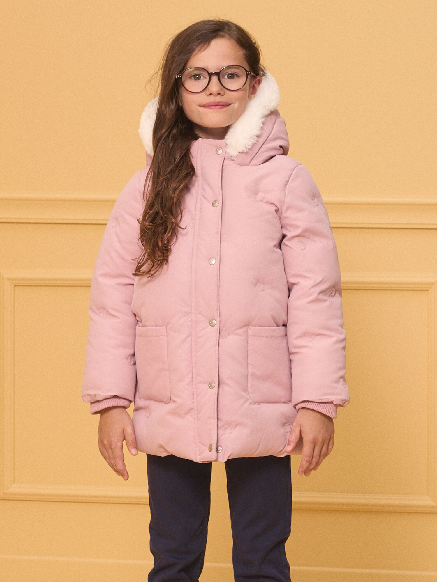 Doudoune longue fille discount