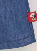 Robe chasuble bleue RADODETTE / 19E2PF61CHS704