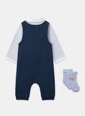 Ensemble de jour body + Salopette + Chaussettes NOREDINE / 25H0CG12ENS720