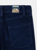 Pantalon Bleu marine LYBORAGE / 24H3PGO3PAN070