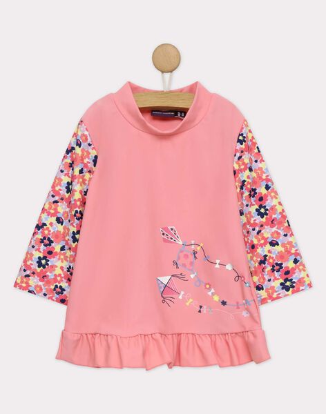 Tee Shirt Anti Uv Rose Les Jours Fleuris Enfant Sergentmajor Tee Shirt Anti Uv Rose Les Jours Fleuris Enfant Sergentmajor