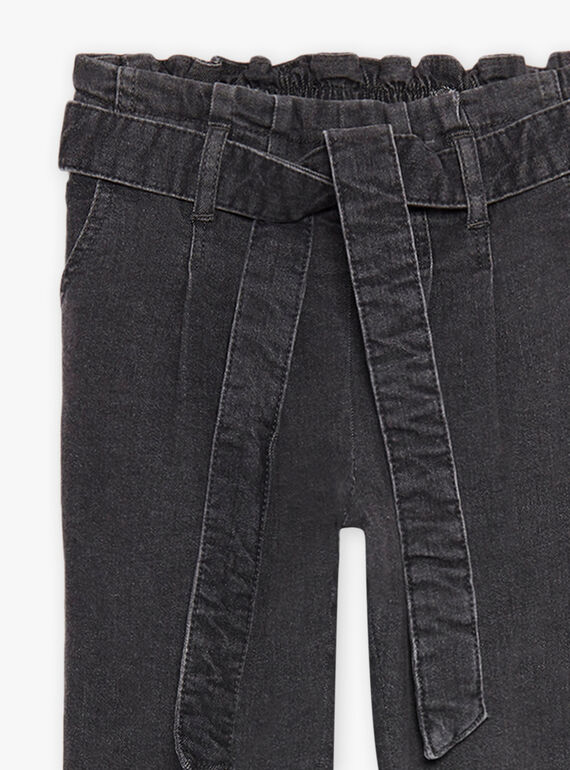 Jean gris à motifs coeurs DRIPAETTE / 22H2PFX1JEAK004