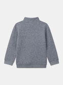 Sweat Shirt Bleu chiné LYBOCAGE / 24H3PGO1SWE222