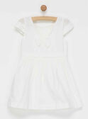 Robe ecrue NIDANETTE / 18E2PFT2ROB001