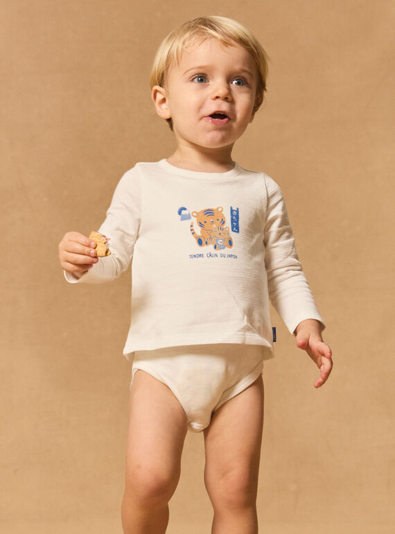 Body Tshirt animaux MACULIO / 25E1BG81BOD001