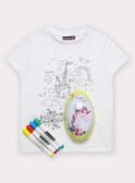 Œuf de Pâques Licorne avec T-shirt à colorier TUTUETTE 2 / 20E2PFU1TCT000