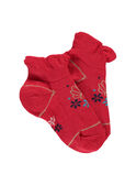 Chaussettes basses rouge REPOLETTE / 19E4PFE1SOB050