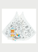 Œuf de Pâques Super-héros avec cape à colorier RYHEROAGE / 19E3PGG6CPO000