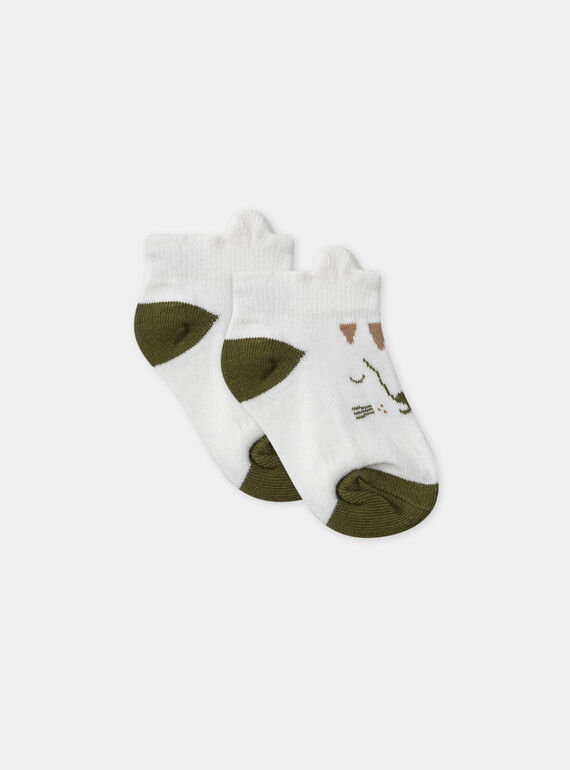 Chaussettes jacquard tête de chat  MAOLI / 25E4BGO1SOB001