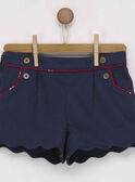 Short bleu marine PAJAINETTE / 18H2PFK1SHO713