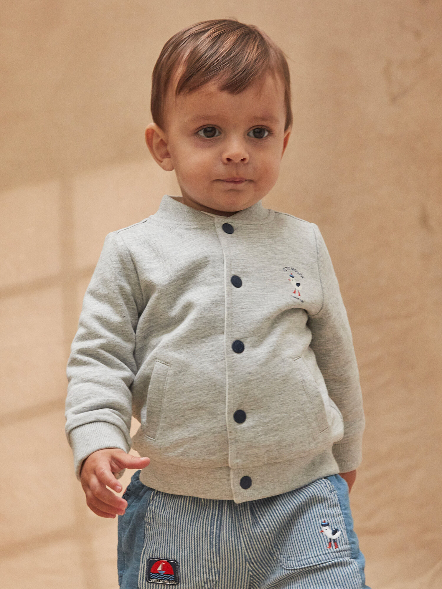 Sergent major sales gilet garcon
