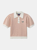 Polo à manches bouffantes MIPOUETTE / 25E2PF91PSM413