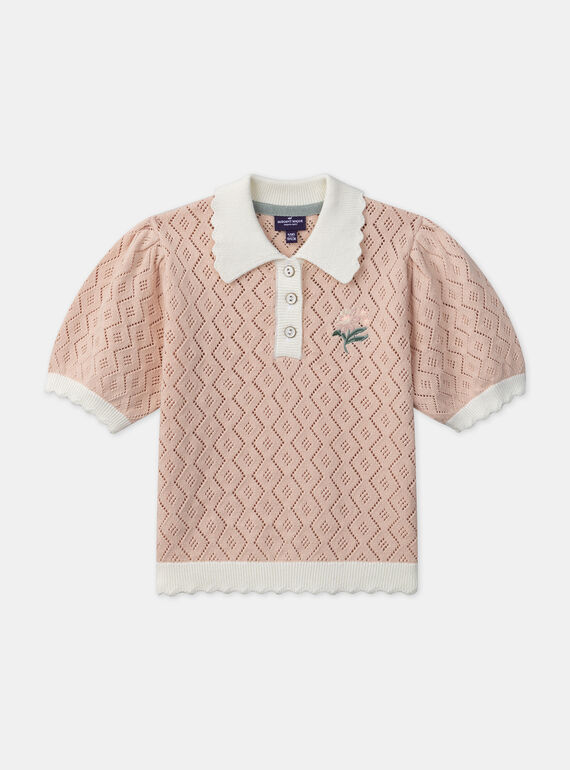 Polo à manches bouffantes MIPOUETTE / 25E2PF91PSM413
