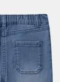 Jean slim bleu Fille NOSLIMETTE / 25H2PFP1JEAP269